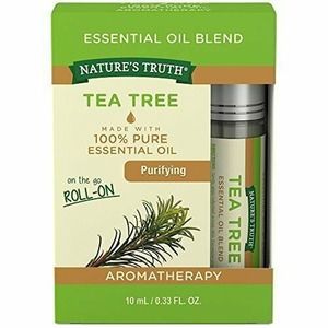 Nature's Truth Tea Tree Roll-On, 0.34 Fl. Oz - Purifying On the Go Roll-on